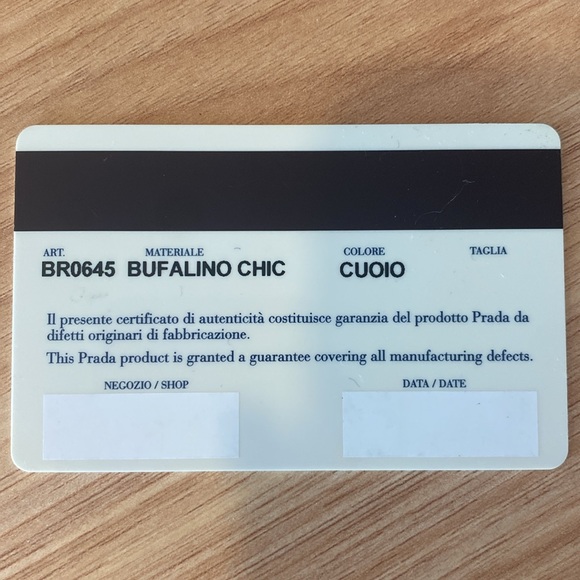 Leather Prada mini bag - Picture 7 of 8